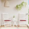 VidaXL Garden Chair Cushions Set of 2, Lounge Seat Cushion, Patio Furniture Cushion, Seat Pad 314056