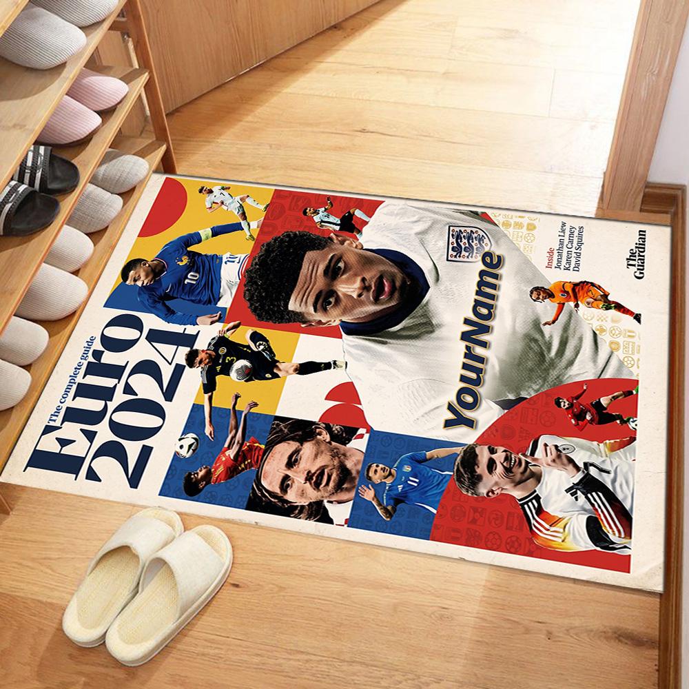 Philadelphia Eagles Personalized Text Area Rug Perfect For Living Rooms Decorate Room Entryway Balcony Antislip Rug Office Home Decor