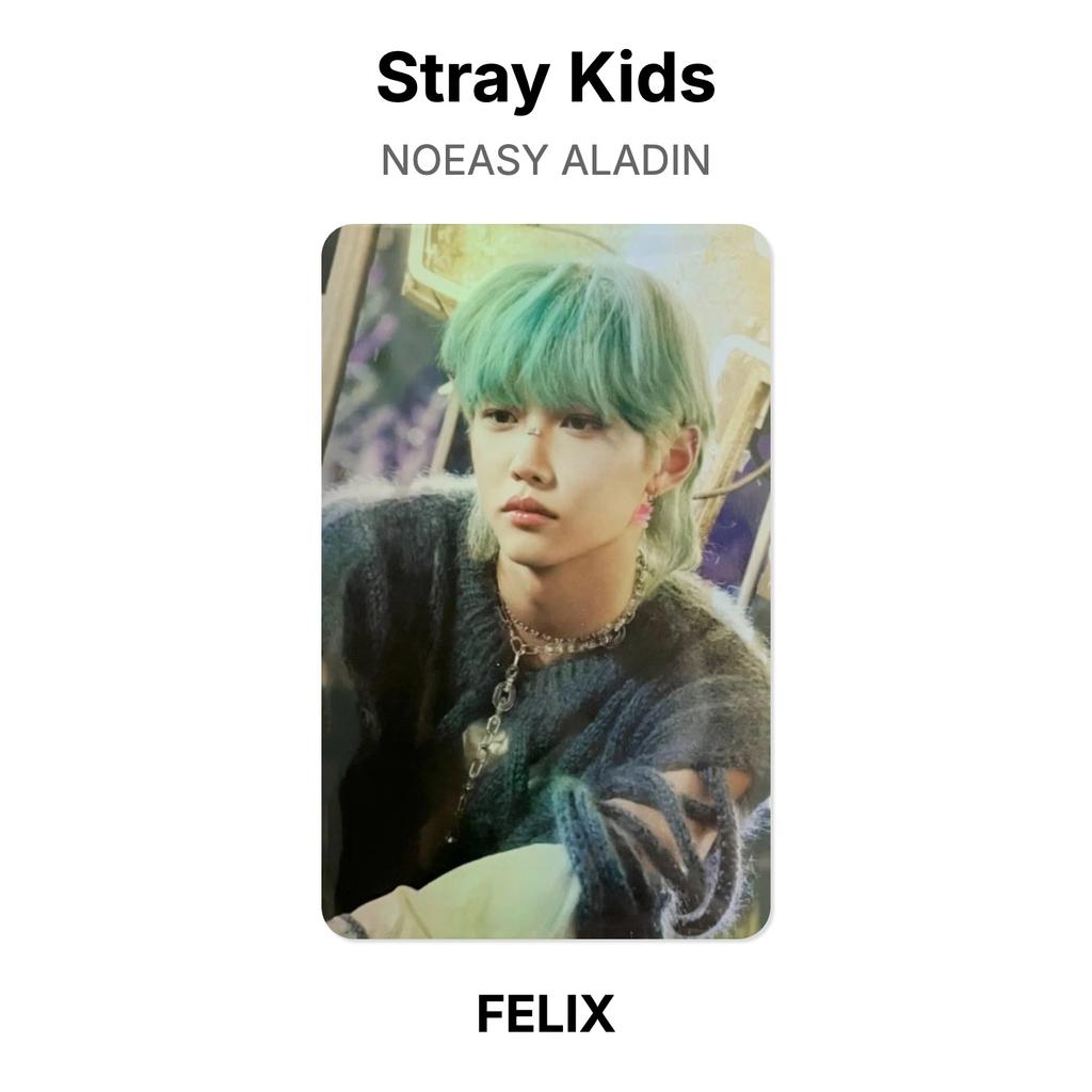 Stray Kids NOEASY ALADIN Official Photocard