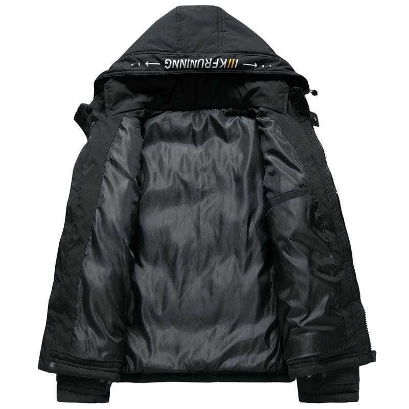 Cross-border foreign trade 25 new winter warm retro loose hooded bread clothes men and women the same fashion thickened coat