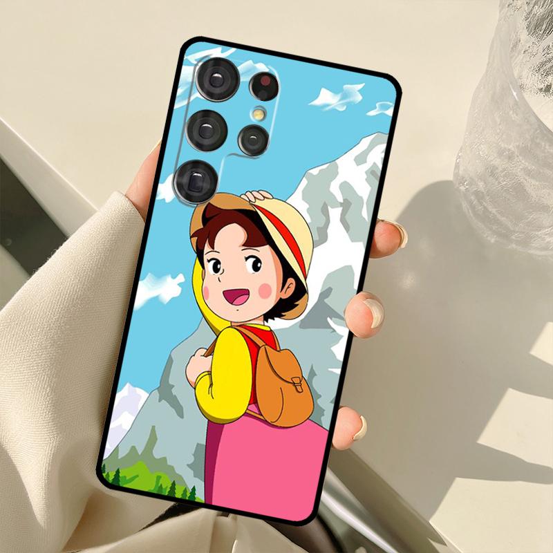 

Чехол с изображением мультяшного Хайди для Samsung Galaxy S23 S22 Ultra S20 FE Note 20 Note 10 S8 S9 S10 Plus S21 Ultra Cover Galaxy S23