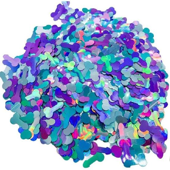 1 Pack Colorful Glitter Sprinkle BACHELORETTE Party Confetti Favor Table Decoration for Confetti Cannon Celebration Wedding Engagement Supplies Set