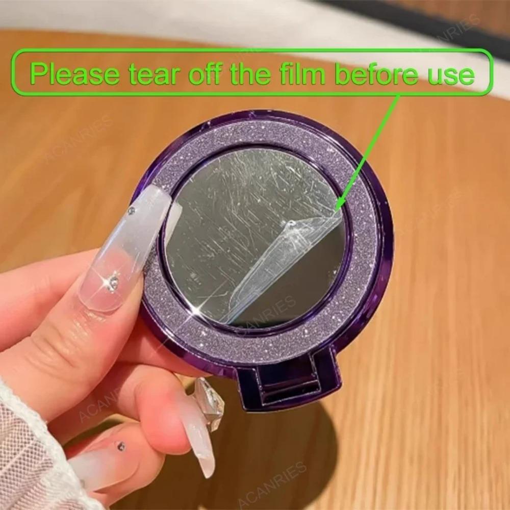 Fashion Glitter Magnetic Mirror Bracket Phone Case for Samsung Galaxy S26 Ultra S26 Pro S25 Edge Plus S24 FE S23 S22 S21 S20 Camera Protect Cover