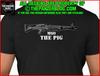 M60 The Pig T-Shirt Machine Gun Unisex T-Shirt