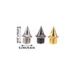 12Pcs Track Field Needle Silver/Gold/Black Camping Running Shoe Spikes Track Field Needle Outdoor Tools Replacements Parts