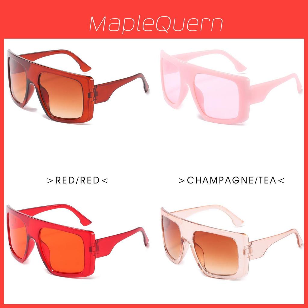 Summer 2020 New Curved Style Womens Square Beach Sunglasses With Pink Lenses For Fashion And Party