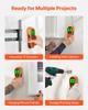 Stud Finder Wall Scanner, 5 In 1, Electronic Wall Stud Detector with Smart Sensor, High-Definition LCD Display and Audio Alarm, for the Center and