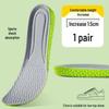 Universal Invisible Height-Boosting Insoles: Odor-Resistant, Breathable, Non-Collapsing, Super Soft for Men & Women, Ideal for Sports & Training