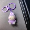 Flocking Mini Baby-free Keychain Vinyl Cute Baby Walking Bag Mobile Phone Pendant Cute Pendant