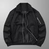 Jacke Jacke Herren Frühling und Herbst Hübsch Slim Lässig Revers Winddicht Wasserdicht Tooling Jugend