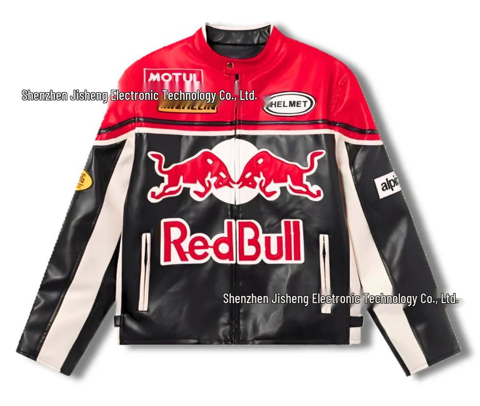 Marlboro Pink Motorcycle Racing Suit & Couple PU Leather Jacket, 2026