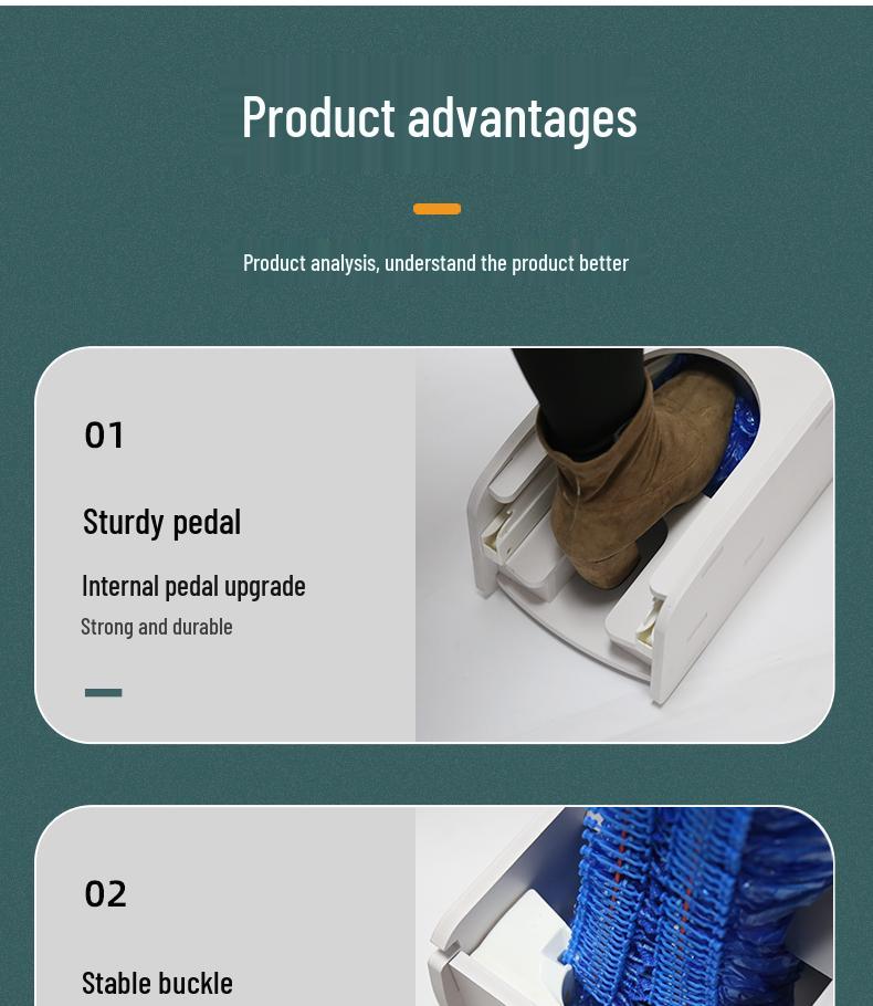Automatic Shoe Cover Dispenser for Home & Showroom