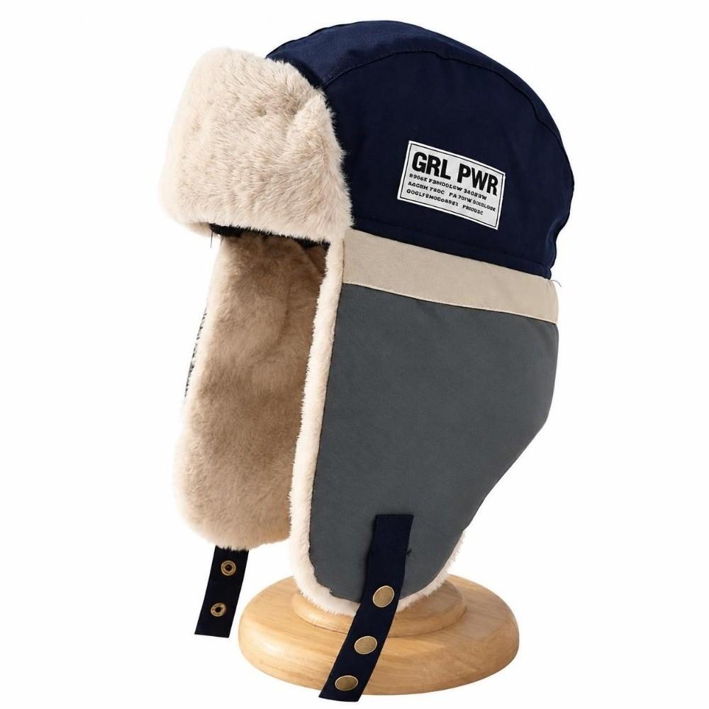 Thickened Pilot Hat Thermal Ear Protection Hat New Style Winter Cap  Cycling
