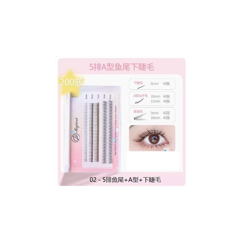 Mogugu - Falsche Wimpern (verschiedene Designs) / Satz