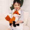 19~34cm Flauschiges Oranges Fuchsplüschtier Stofftier Simulation Cartoon Tier Plüschtier Schlafbegleiter Geschenk