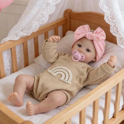 46cm Reborn Doll - Role-Playing Baby Soothing Toy Figure for Girls