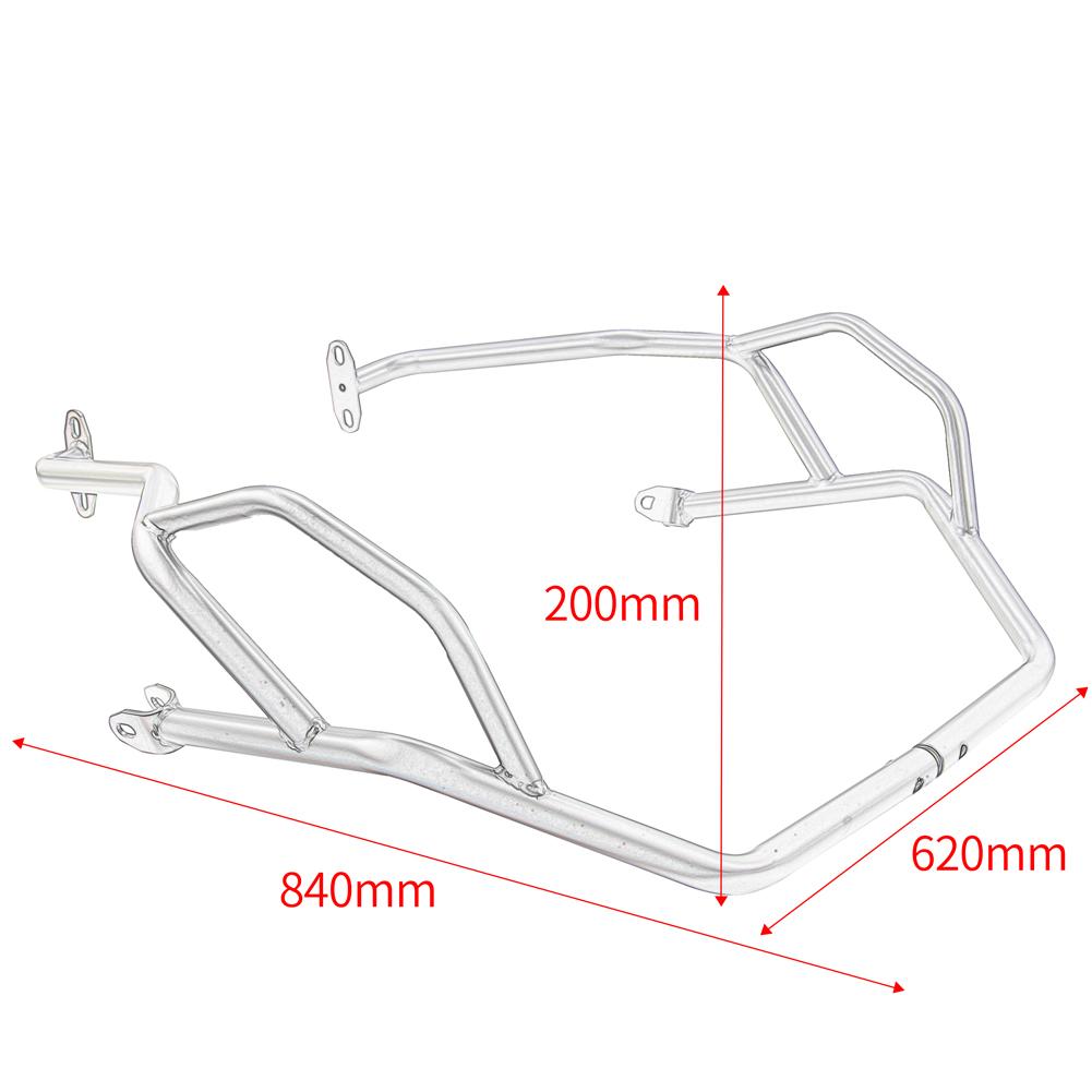 WOLFLINE for TRK502X Upper Engine Bumper for Benelli Bi500GS Upper Crash Bar Engine Guard for Benelli TRK502X Bi500GS 2021-2024
