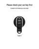 BMW Mini Cooper Women's Key Case Shell Countryman F54 Fully Wrapped Key Bag