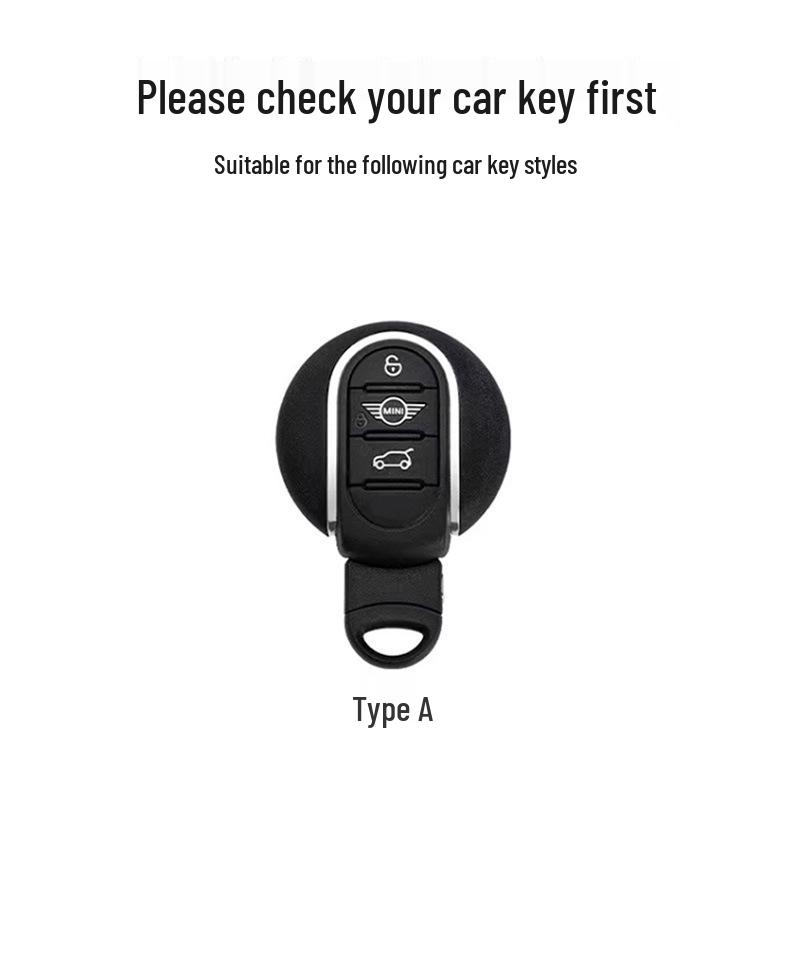 BMW Mini Cooper Women's Key Case Shell Countryman F54 Fully Wrapped Key Bag