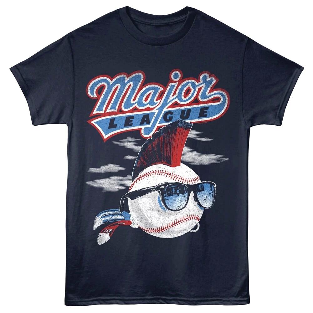 Major League Wild Thing Baseball Clouds Men s T Shirt S