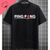 Funny Table Tennis Graphic Tshirt With Pingpong Boys Desgin Casual Sports Pure Cotton Short Sleeve Tshirt Outdoor Clothing