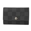 Used 12564 Multicles 6 N62662 7949 Old Model Logo Black Gray 6-Row Black Damier Graphite Noir Men's from Japan AUTHENTIC