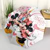 Mickey and Minnie Themed Automatic Opening and Closing Umbrella, Brightly Colored 8-rib Portable Umbrella, Suitable for Men and Women, A Perfect Gift