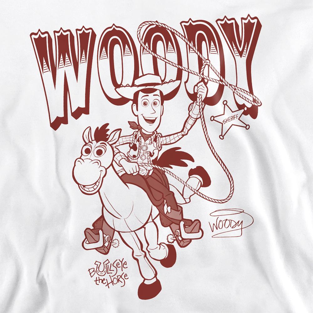 Toy Story Unisex Adult Ride Woody and Bullseye Sweatshirt