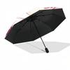 1 PC Automatic Folding Umbrella - Gasai Yuno Pattern Portable Foldable Design With 8 Ribs Christmas Birthday Gifts