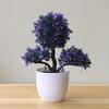 Guest-Greeting Pine Simulated Potted Plant Fake Bonsai Home Office Desk Decor