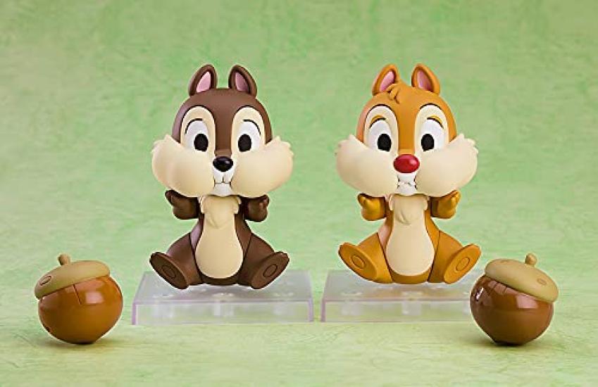 Нендороид Disney Чип и Дейл немасштабируемая окрашенная подвижная фигурка из АБС и ПВХ G12574