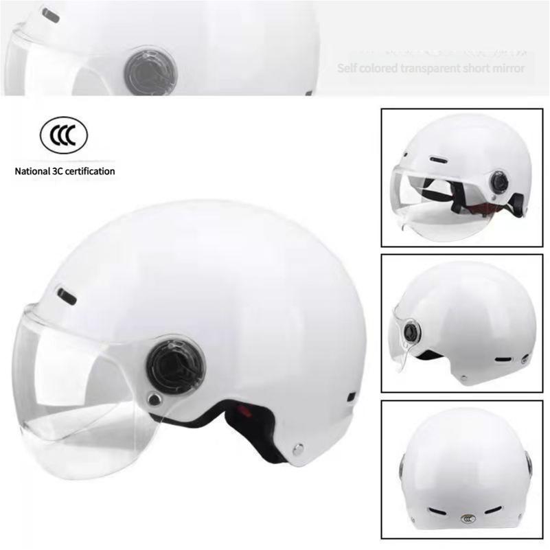 Unisex Motorcycle Helmet  Classic Retro Scooter Half Helmet Ultra Lightweight for Cycling MTB  Motorcycle Rides  Safety Guarante