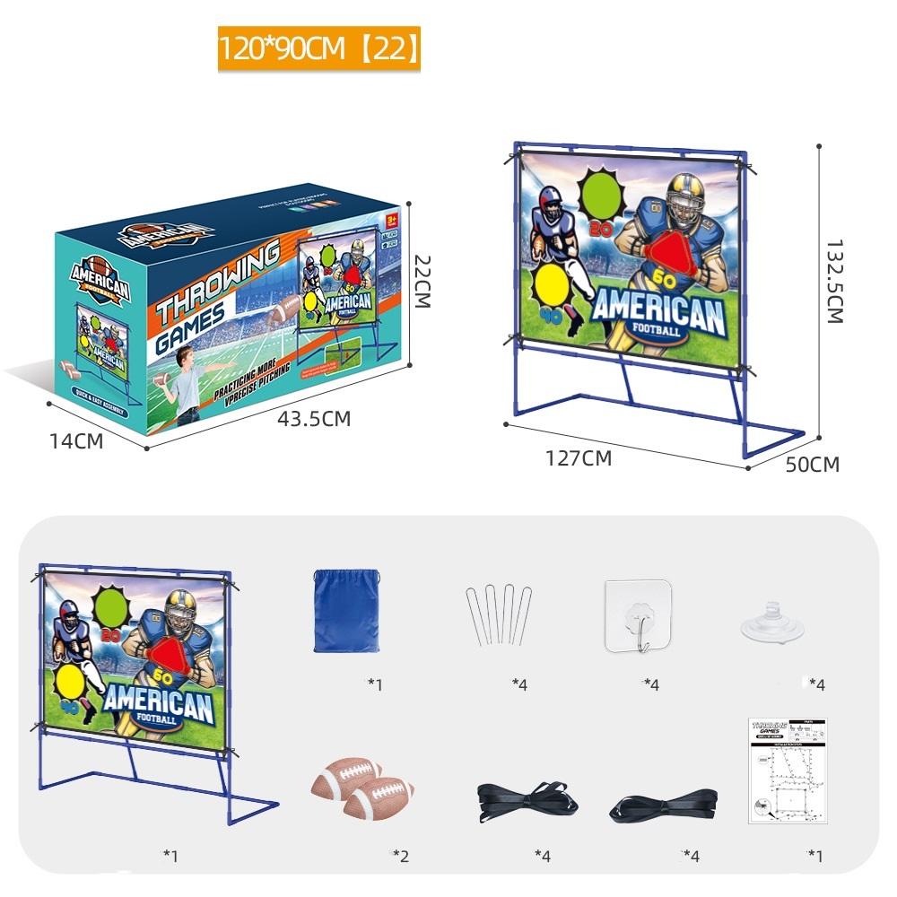 Ballwerfen Trainingsziel Spielzeug Frühling Outdoor Kinder Sport Geschenkbox Sandsack Anzug