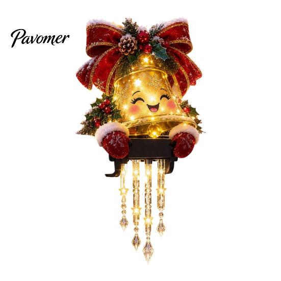 Christmas Lighted Garland Accents Winter Glow Snowman Icicle Light Decor, Outdoor Decorations, Hanging Wonderland Entrance Trim LED Holiday Lights for