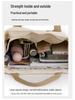 New Canvas Women's Tote: Simple, Trendy, Large-Capacity Crossbody Handbag