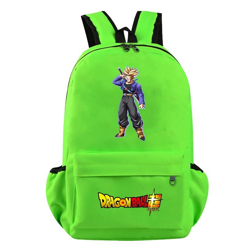 Anime Dragon Ball Printed Boy Girl Schoolbag Student Boy Girl Schoolbag Document Bag Children Teenager Breathable Bagpack Waterproof School Bag