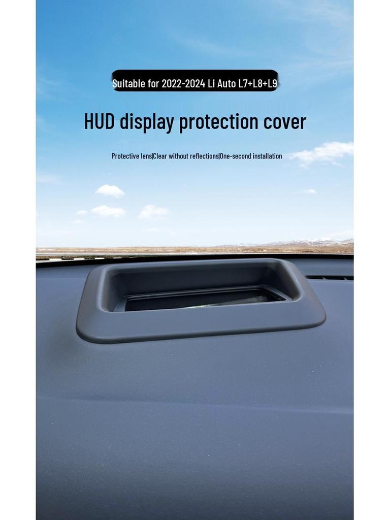 Li Auto L7/L8/L9 HUD Protective Cover for 22-24 Models