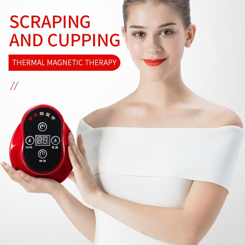 Jinkairui Electric Cupping Massager Vacuum Suction Therapy Guasha Scraping Fat Burner Slimming Body Massagem