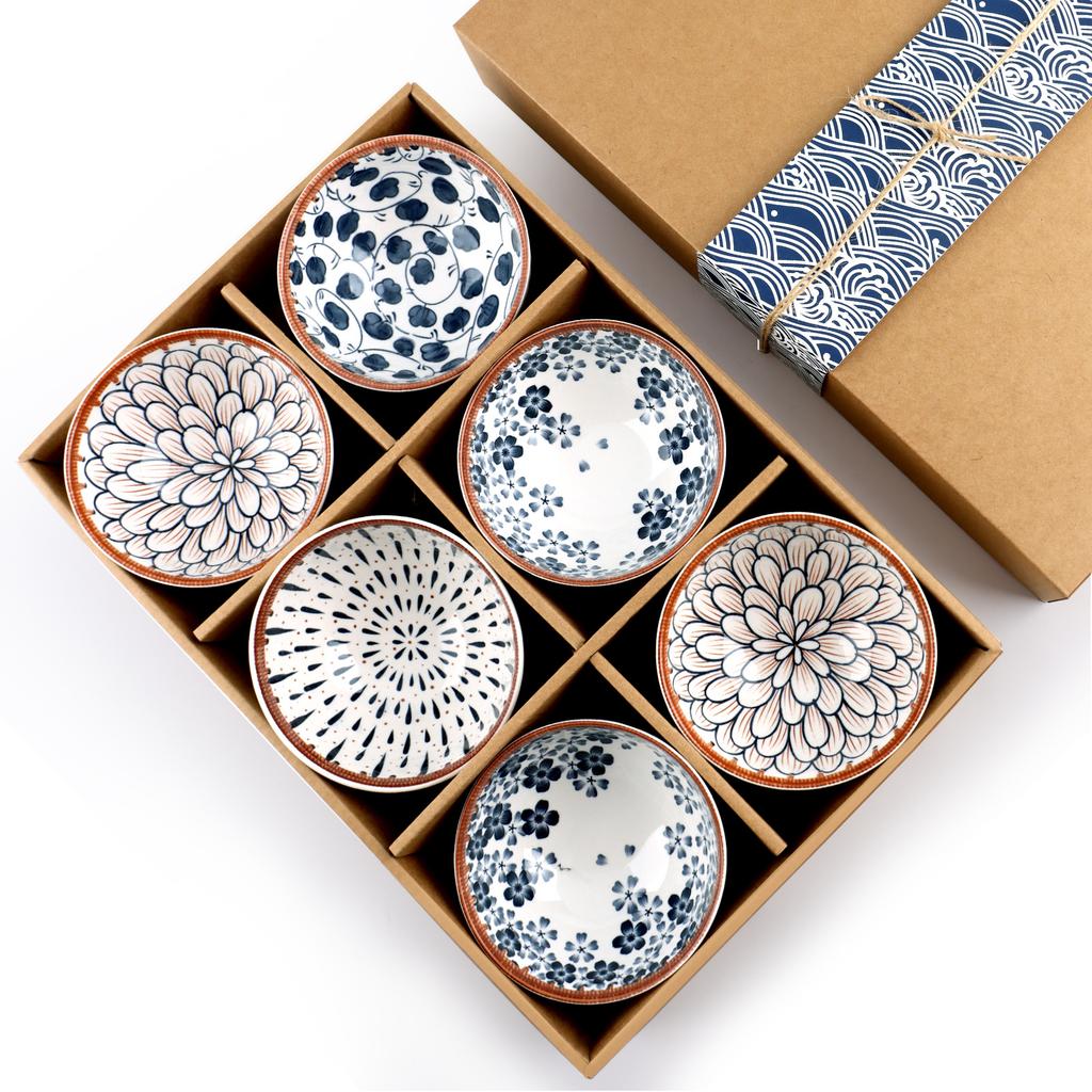 Creative Hand-painted Ceramic Plates, Bowls, Dishes, Cutlery Sets, Rice Bowls, Dessert Plates, Kitchenware Supplies, Gift Boxes