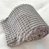 Multifunctional Solid Color Flannel Blanket Comfortable Warm Sofa Plush Blanket Soft Thickened Office Nap Blanket Travel