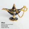 Divine Wishing Lamp Aladdin Lamp Ornament Living Room Decoration Vintage Palace Style Gongyen Home Festivals Dinner Decor Crafts