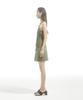 Dre Cotton Out Zip-Fly Skirt_Khaki