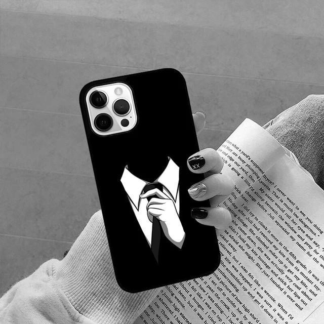 Applicable To Apple Iphone Mobile Phone Case Suit Tie Bow Soft Case Protective Cover Iphone