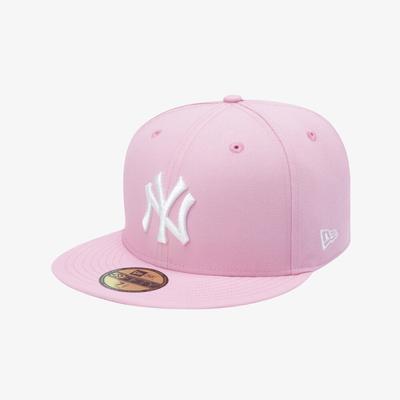 New Era New York Yankees Basic Fitted Cap Pond Pink