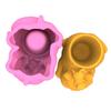 Mother and Son Cat Owl Silicone Mold Flower Epoxy Resin Casting Mold Succulent Vase Cement Mold Candle Holder Mold