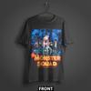 Camiseta The Monster Squad Vintage Años 80 Película de Terror Estampado Gráfico Algodón Manga Corta para Mí