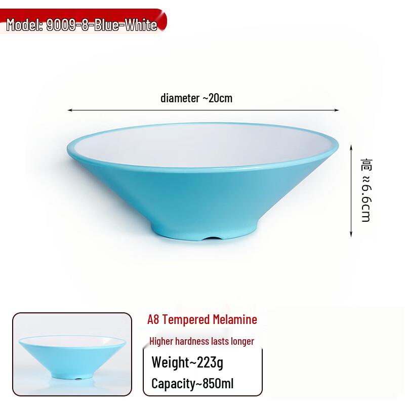 Anyishun Melamine Noodle Bowl