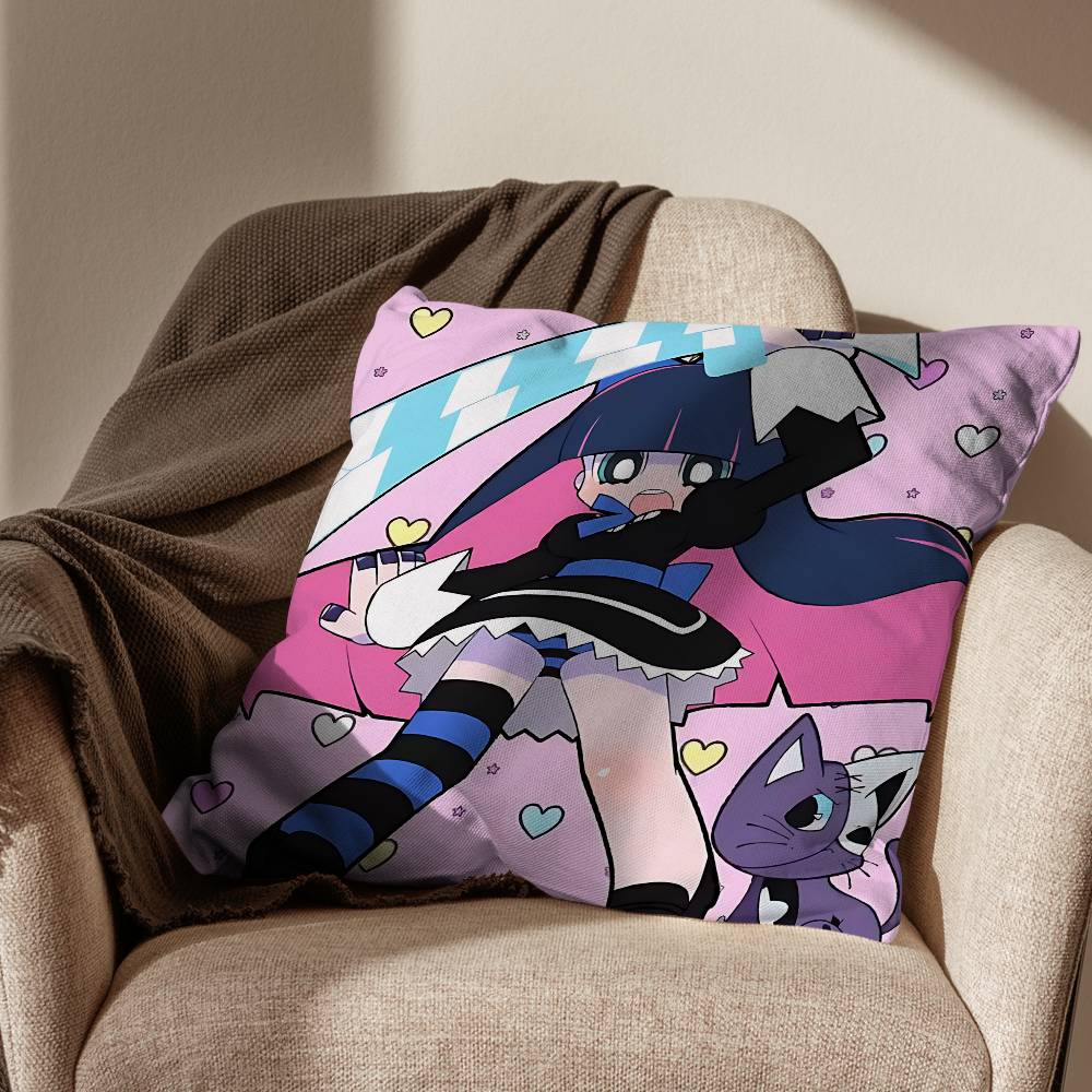 Art Panty Stocking with Garterbelt Pillow Case Living Room Sofa Cushion Cover Suitable For Home Bedroom Room Decoration