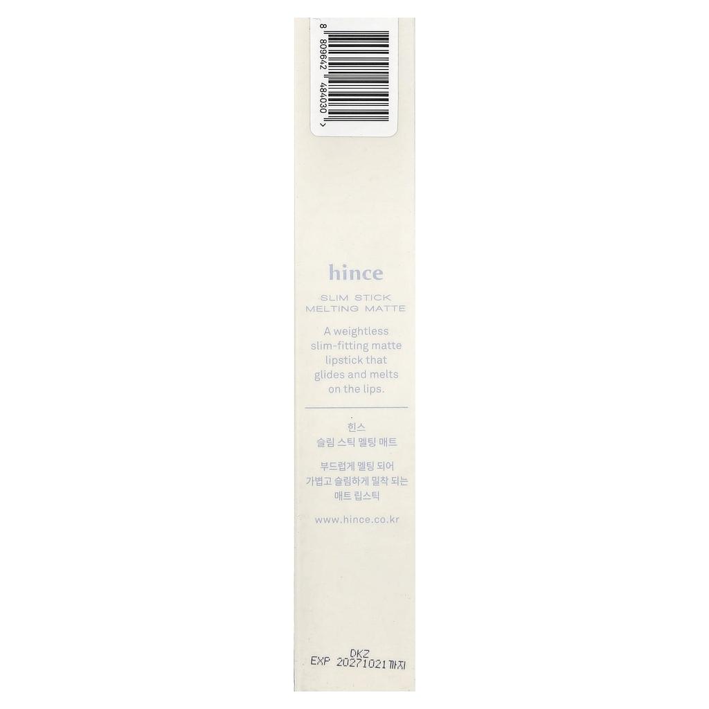 HINCE Slim Stick Melting Matte, SM003 Fade Out, 1.6g (0.05oz)