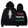 Skelett Wärmebild Grafik Druck Hoodie männer Hip Hop Streetwear Männer Frauen Fleece Baumwolle Hoodies Unisex Mode Sweatshirt